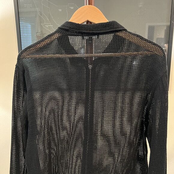 Stussy (Japan) - Sheer Mesh Zip Up (#1140287) - Black - Picture 6 of 6